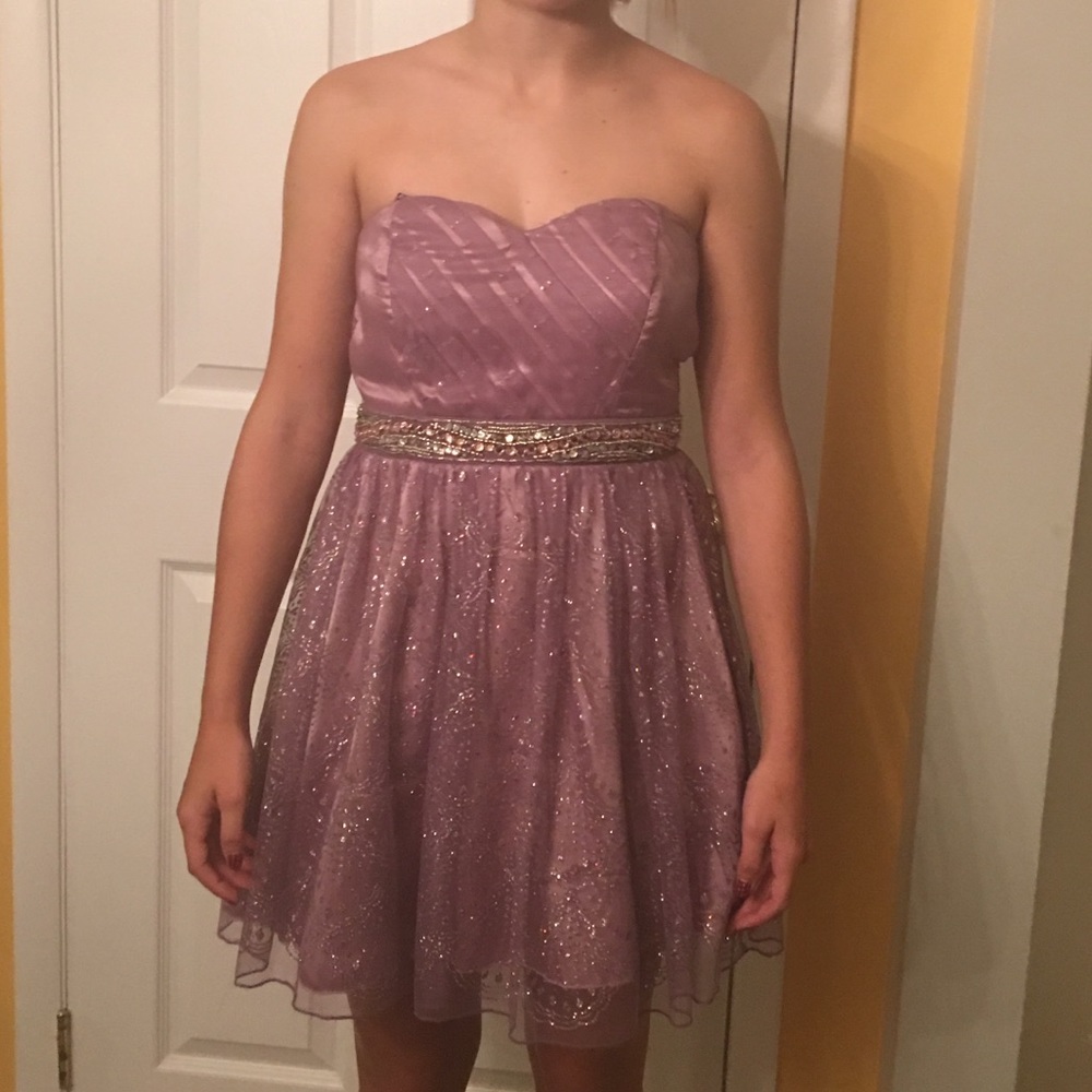 Purple dress